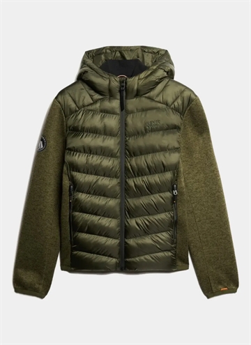 Superdry Hooded Knit Storm Hybrid Jacka